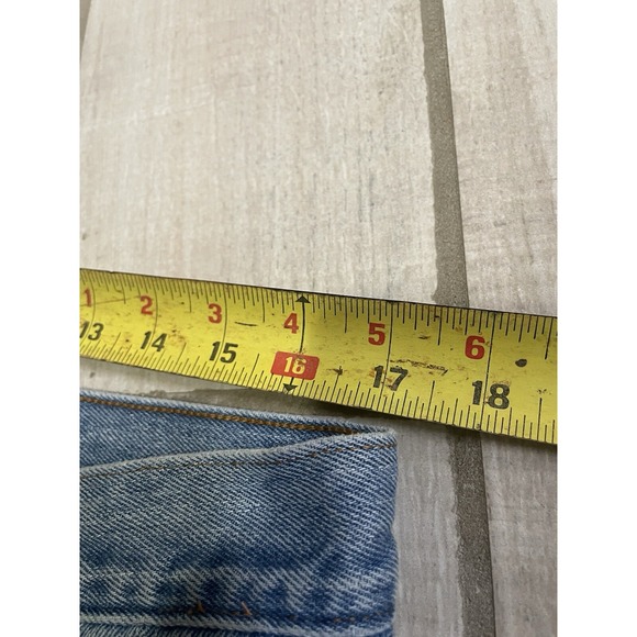 Levi's 505 Regular Fit Jeans sz 38x32 (34x30) - Picture 6 of 9